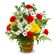 My dear friend. A lovely and gentle basket arrangement of chrysanthemums and carnations accentuateded with limonium and greens is a wonderful &#39;&#39;just because&#39;&#39; present.. Nizhny Novgorod